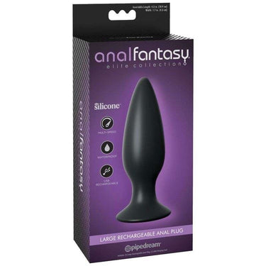 Plug anale ricaricabile Elite Silicone con Vibrazione Potente